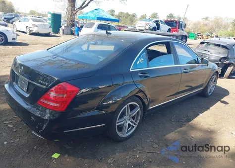 2011 Mercedes-Benz S 550 4Matic from USA, damaged, VIN WDDNG8GB4BA362035